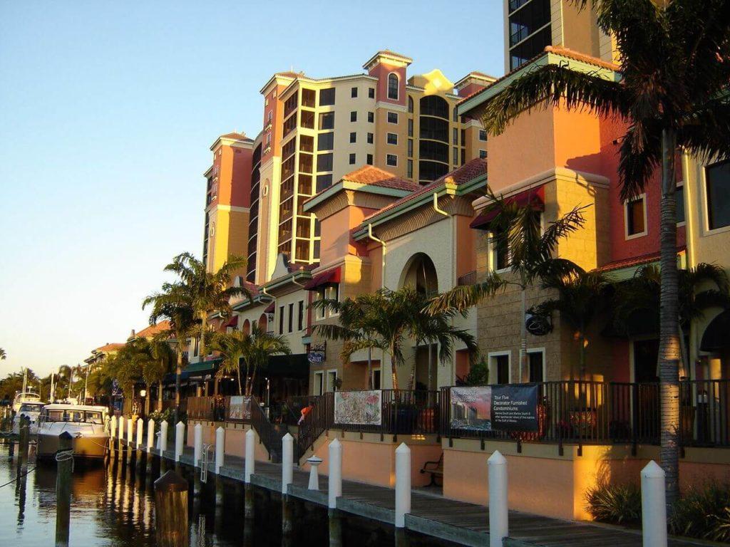 Skyline Hafen Cape Coral