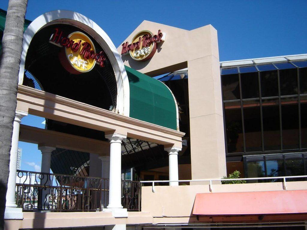 Hard Rock Cafe in Miami Beach Tagesausflug von cape Coral